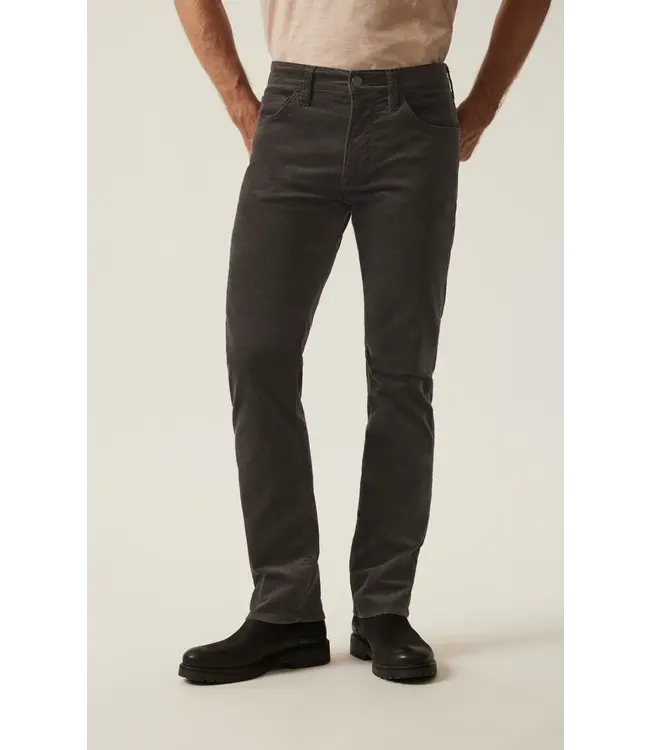 34 Heritage Pantalon droit Courage en moleskine vert olive foncé H0031087265