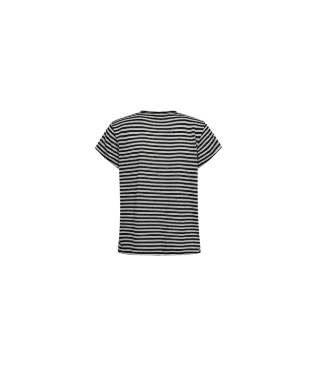 Mos Mosh T-shirt rayé MMNan O-SS 165330 FA241 MICRO CHIP