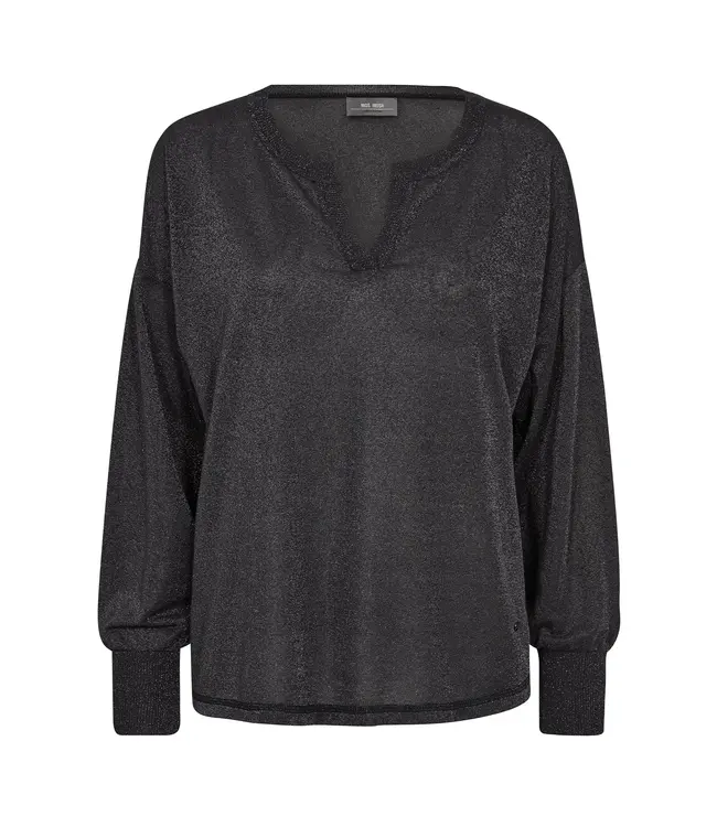 Mos Mosh Chemisier à manches longues MMKilana 164470 FA241 BLACK