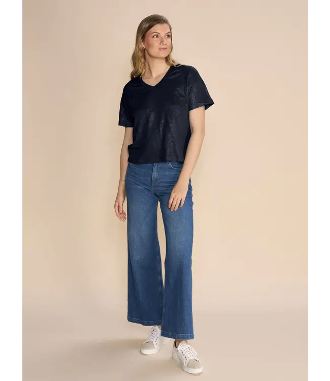 Mos Mosh Débardeur bleu marine 150950 SP241 SALUTE NAVY