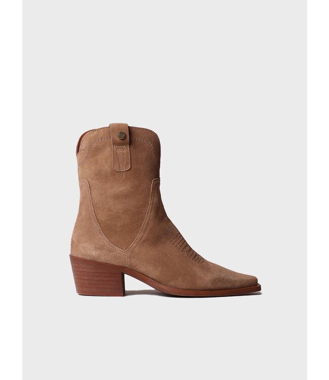 Toni Pons BOTTINE POUR FEMME EN DAIM COULEUR CAFÉ IRENE-SY 1994 COFFEE