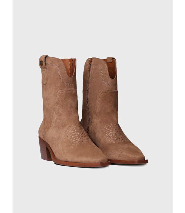 Toni Pons BOTTINE POUR FEMME EN DAIM COULEUR CAFÉ IRENE-SY 1994 COFFEE