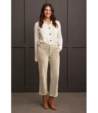 Tribal PANTALON JAMBE DROITE EN VELOURS CÔTELÉ EXTENSIBLE