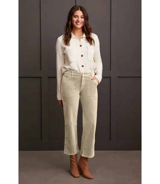 Tribal PANTALON JAMBE DROITE EN VELOURS CÔTELÉ EXTENSIBLE 1601O/3779 0014