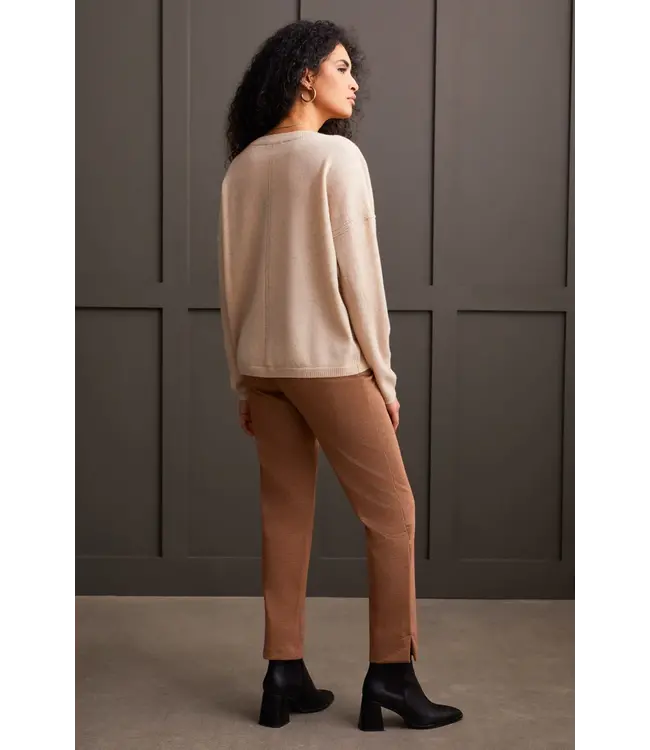 Tribal PULL EN CACHEMIRE AVEC DÉTAIL POINTELLE 1892O / 2668 3145