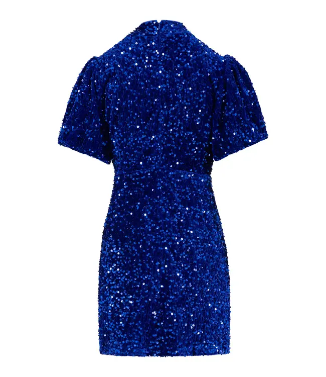 Coster Copenhagen ROBE À PAILLETTES 245-5555 RICH BLUE 583