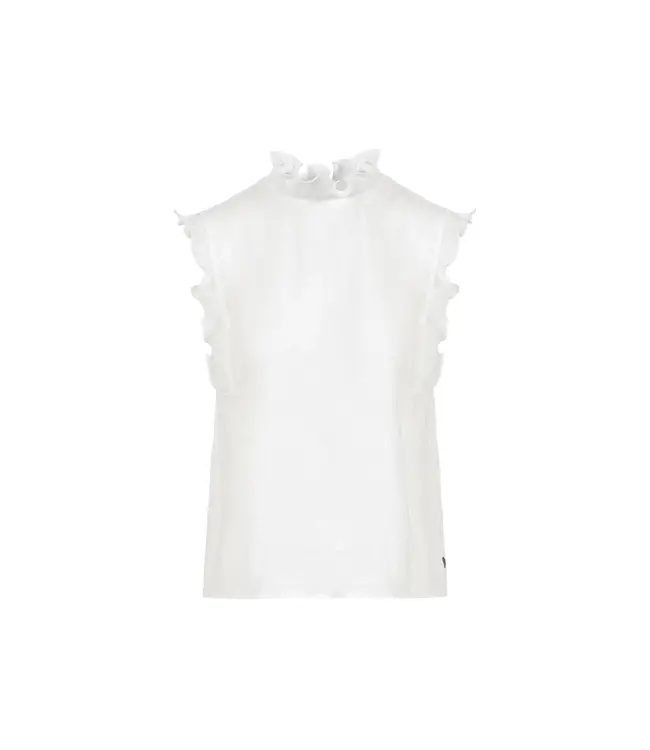 Coster Copenhagen HAUT À VOLANTS 245-1501 WHITE 201