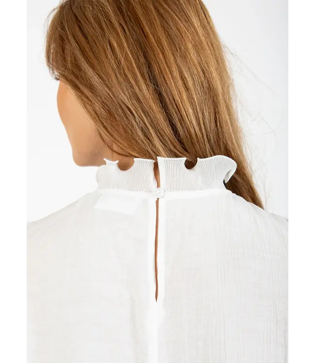 Coster Copenhagen HAUT À VOLANTS 245-1501 WHITE 201