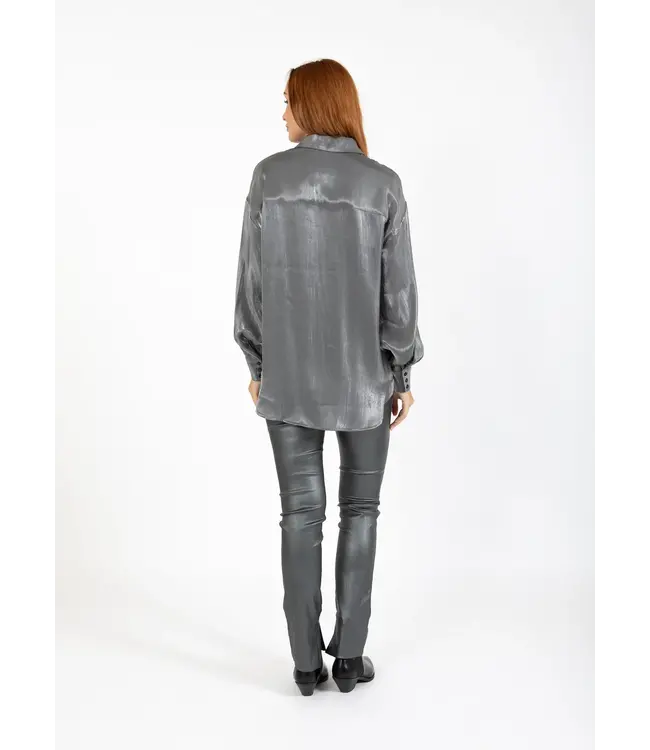 Coster Copenhagen CHEMISE MÉTALLISÉE CC HEART JOLIE CCH1265 DARK SILVER