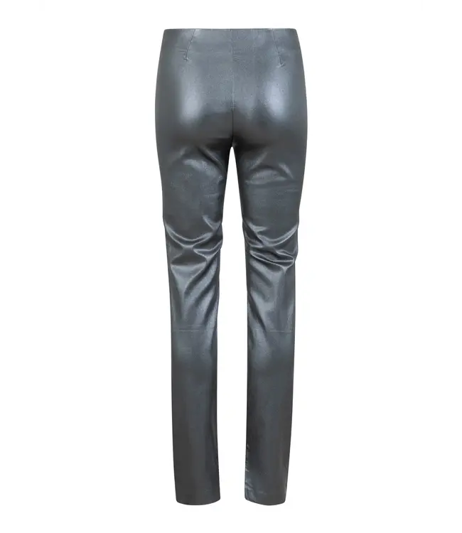 Coster Copenhagen PANTALON SLIM CC HEART TAYLOR CCH3163 DARK SILVER