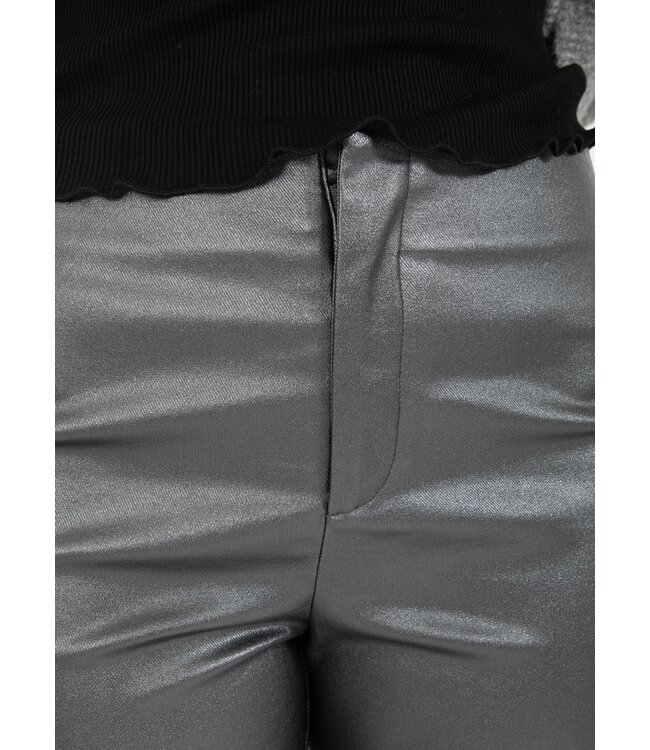 Coster Copenhagen PANTALON SLIM CC HEART TAYLOR CCH3163 DARK SILVER