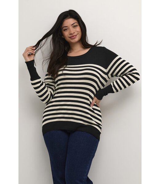 KAFFE Pull KClizzy Noir Plume