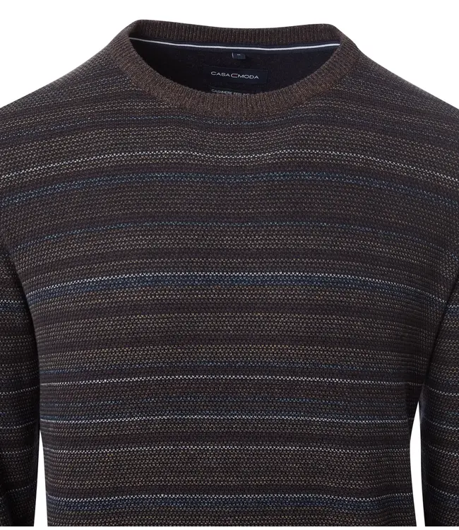 Casa Moda Pull 444302600 685 CHOCOLATE BROWN