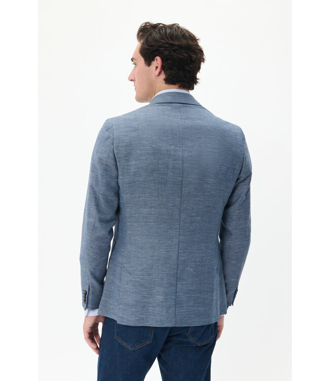 Matinique Blazer en Lin MaGeorge Deja Vu 30207962 194041 DEJU VU BLUE