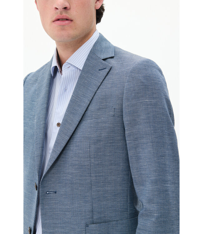 Matinique Blazer en Lin MaGeorge Deja Vu 30207962 194041 DEJU VU BLUE