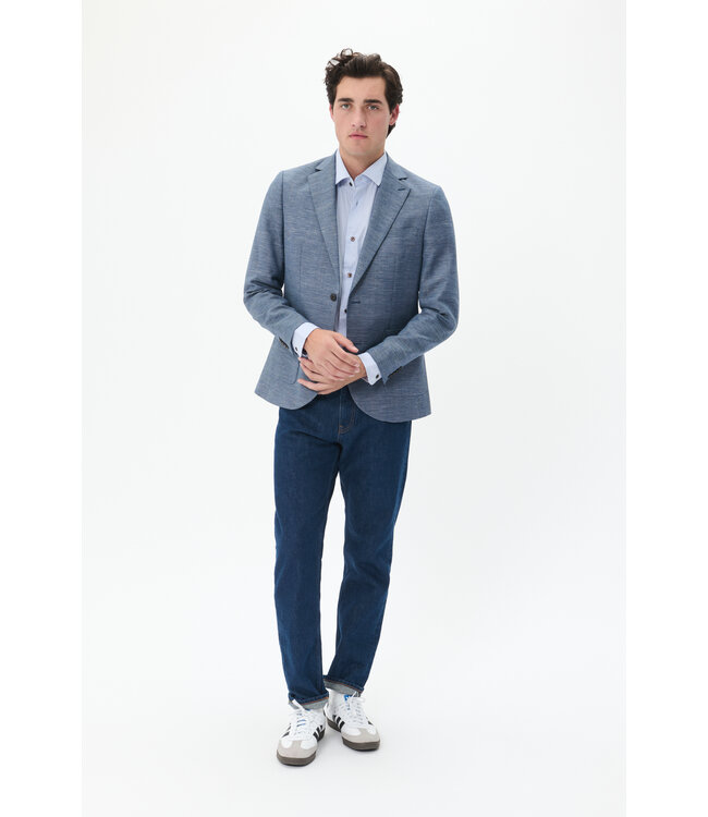 Matinique Blazer en Lin MaGeorge Deja Vu 30207962 194041 DEJU VU BLUE
