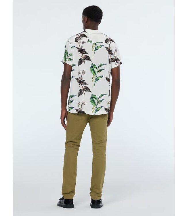 Scotch & Soda CHEMISE À MANCHES COURTE IMPRIMÉ FEUILLES