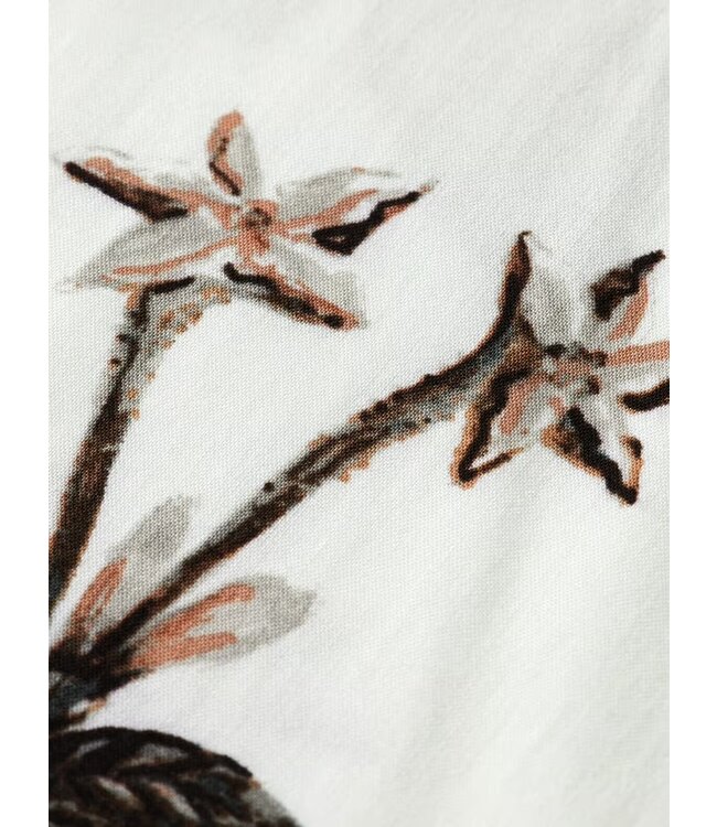 Scotch & Soda CHEMISE À MANCHES COURTE IMPRIMÉ FEUILLES