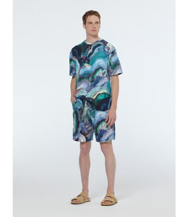 Scotch & Soda T-SHIRT IMPRIMÉ ABSTRAIT