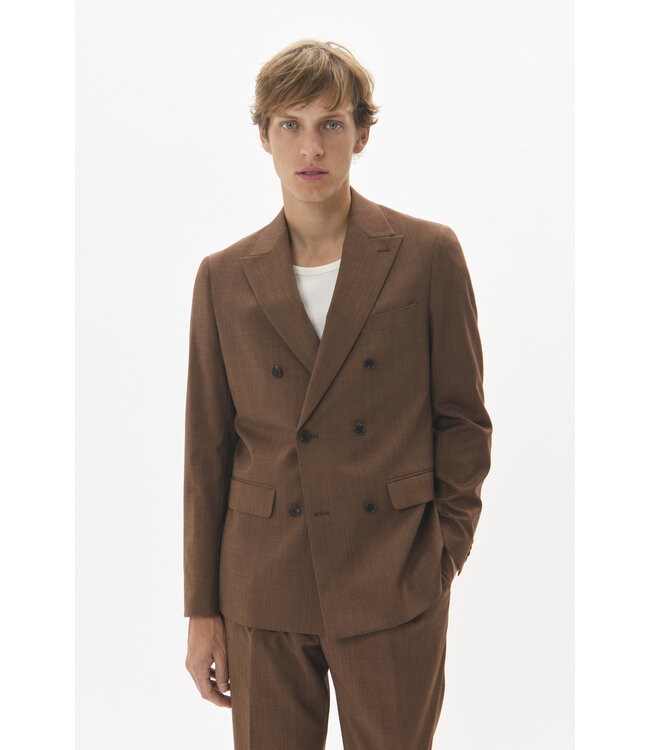 Matinique Blazer en laine Cappucino