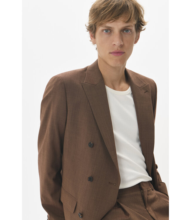 Matinique Blazer en laine 30207905 1912201 CAPPUCINO