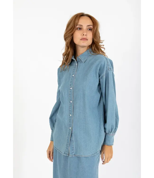 Coster Copenhagen CHEMISE EN DENIM ELLIS