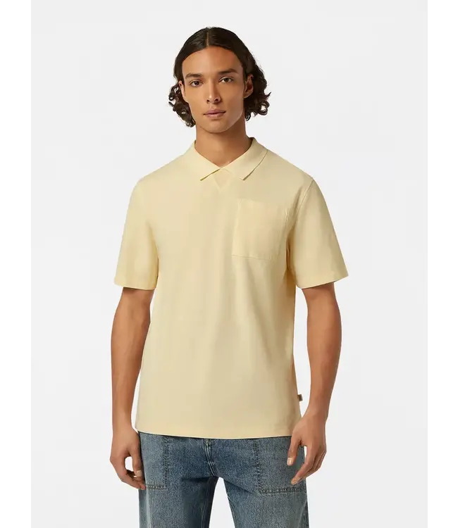 Scotch & Soda POLO PIQUÉ TEINTÉ AVEC POCHE AVANT