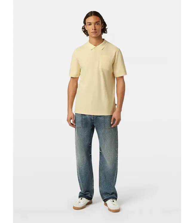 Scotch & Soda POLO PIQUÉ TEINTÉ AVEC POCHE AVANT