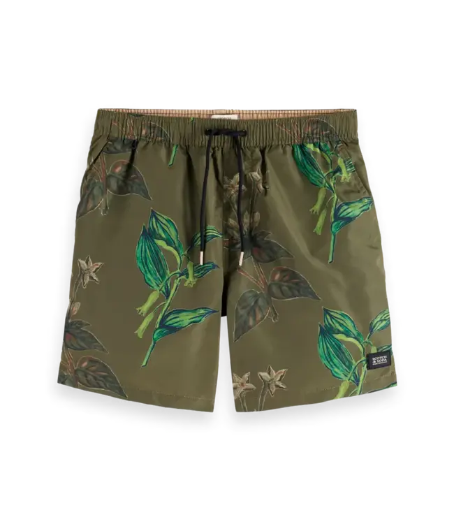 Scotch & Soda MAILLOT DE BAIN IMPRIMÉ MILITAIRE