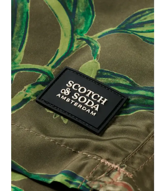 Scotch & Soda MAILLOT DE BAIN IMPRIMÉ MILITAIRE