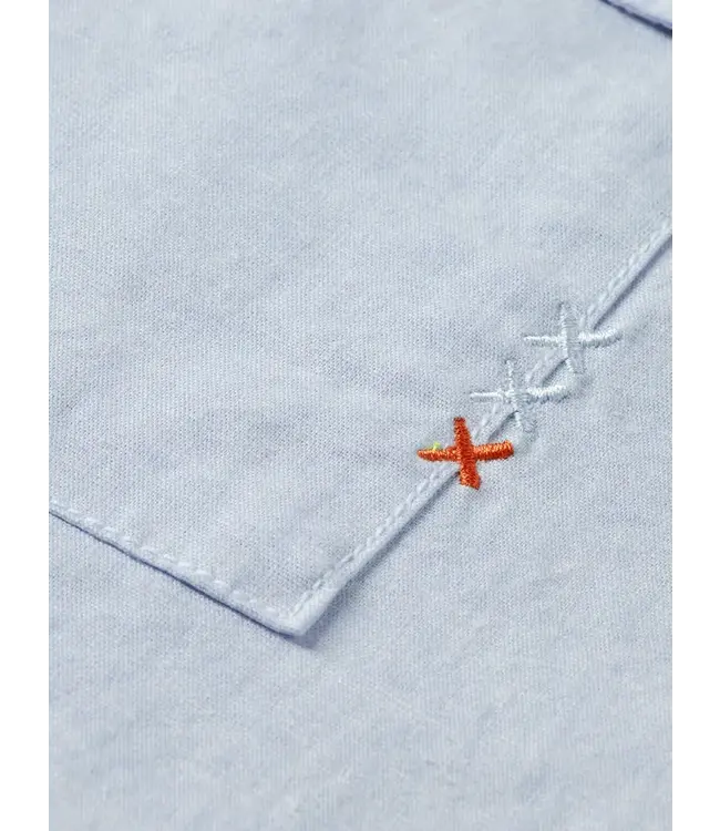 Scotch & Soda VESTE CHEMISE EN COTON-LIN