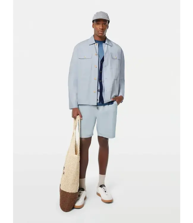 Scotch & Soda VESTE CHEMISE EN COTON-LIN