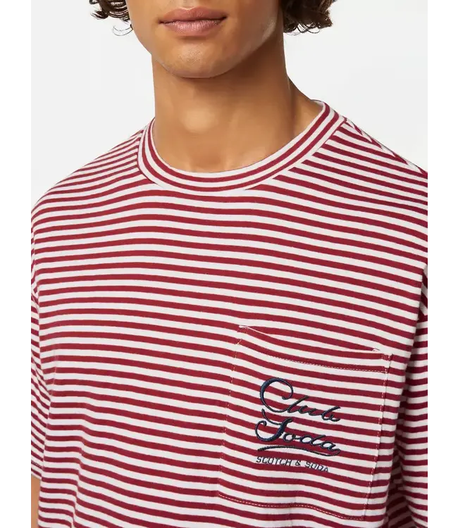 Scotch & Soda T-SHIRT RAYÉ