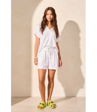 Tribal SHORT EN ÉPONGE BLANCHE