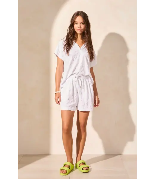 Tribal SHORT EN ÉPONGE BLANCHE