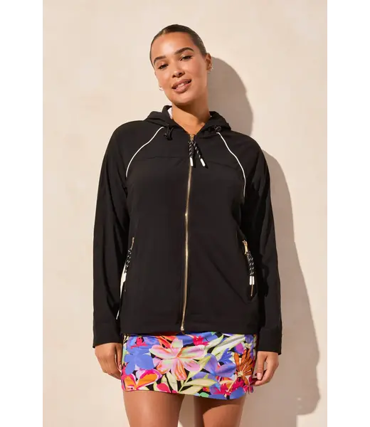 Tribal VESTE À CAPUCHE