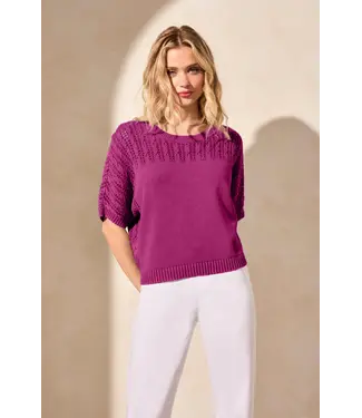 Tribal CARDIGAN À MANCHES COURTES