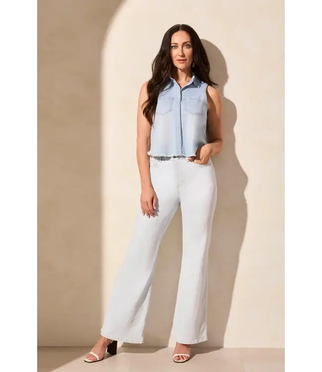 Tribal CHEMISE SANS MANCHES EN DENIM