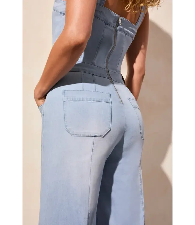 Tribal SALOPETTE EN DENIM AVEC POCHES