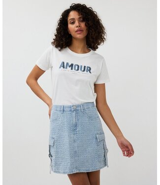 Esqualo T-SHIRT AMOUR DENIM