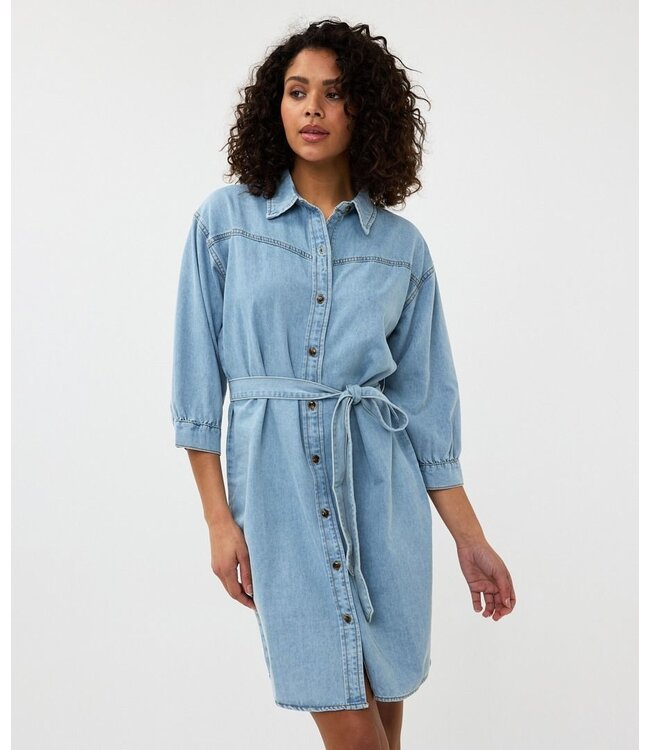 Esqualo ROBE DENIM BLEU