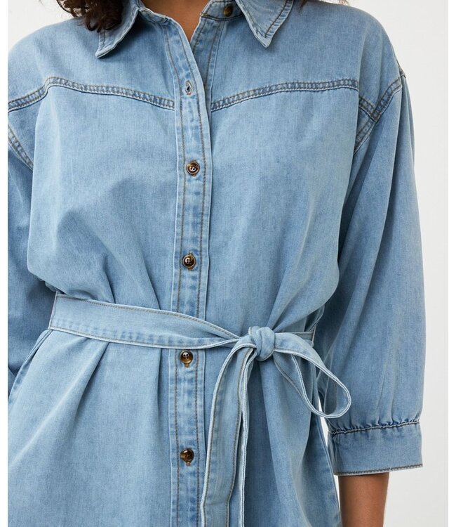 Esqualo ROBE DENIM BLEU