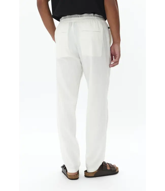 Matinique PANTALON EN LIN MABARTON BLANC