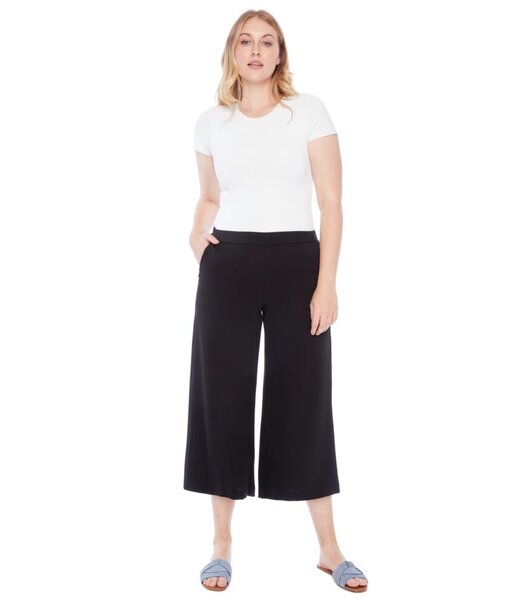 Tyler Madison PANTALON COURT ROXANNE NOIR