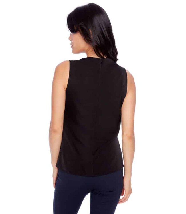 Tyler Madison CAMISOLE VERONICA EN SATIN NOIR