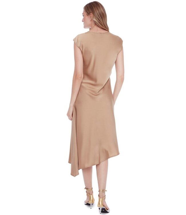 Tyler Madison ROBE EN SATIN ROXY CHAMPAGNE