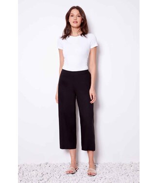 PANTALON LIN NOIR