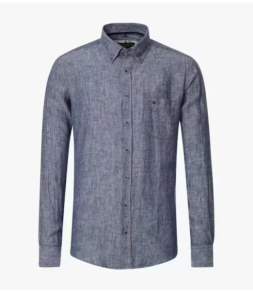 Casa Moda CHEMISE EN LIN INDIGO