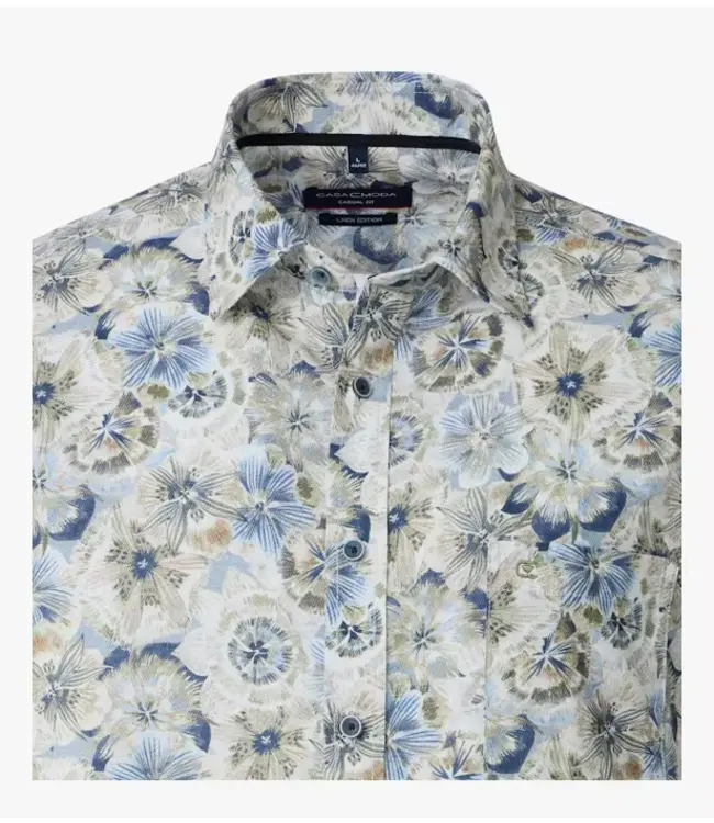 Casa Moda CHEMISE EN LIN VERTE