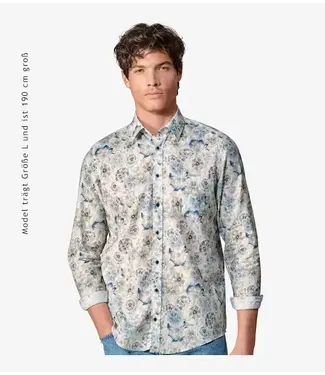 Casa Moda CHEMISE EN LIN FLEURS